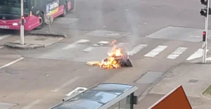 Fontaine d’Ouche : feu de poubelles et policiers pris à partie à Dijon