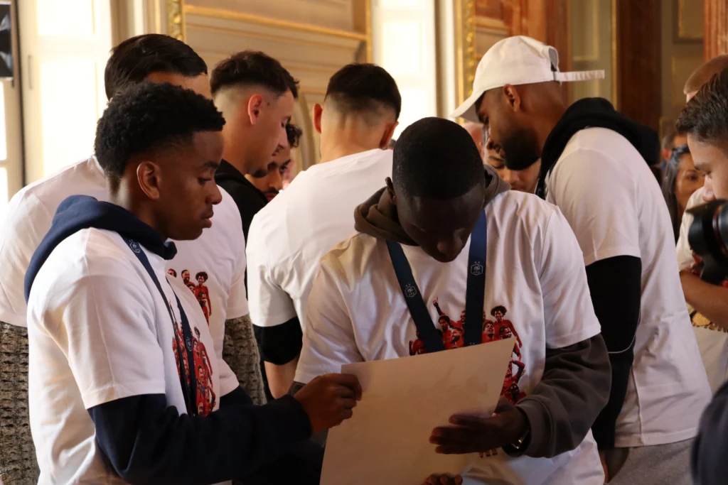 En images : le DFCO prolonge la fête dans le centre-ville de Dijon