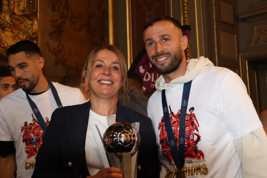 En images : le DFCO prolonge la fête dans le centre-ville de Dijon