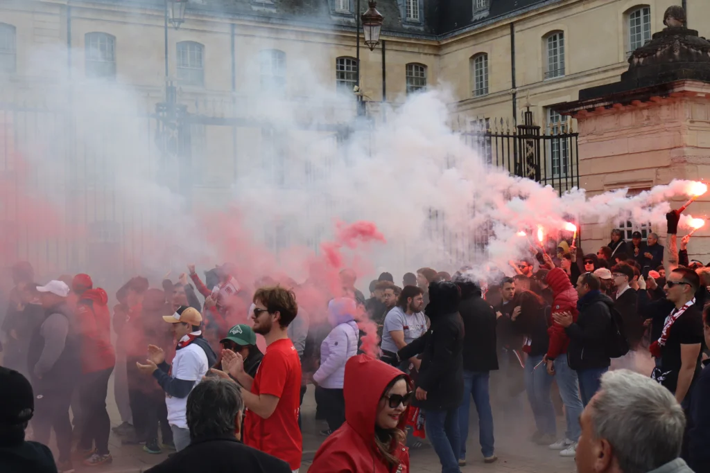 En images : le DFCO prolonge la fête dans le centre-ville de Dijon