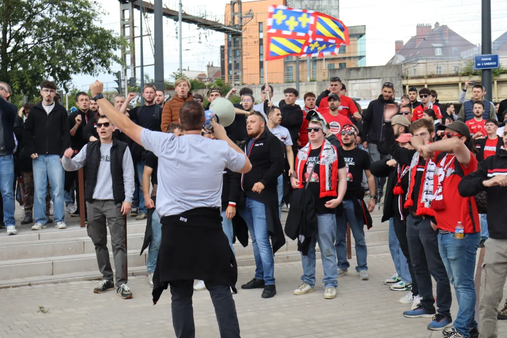 En images : le DFCO prolonge la fête dans le centre-ville de Dijon
