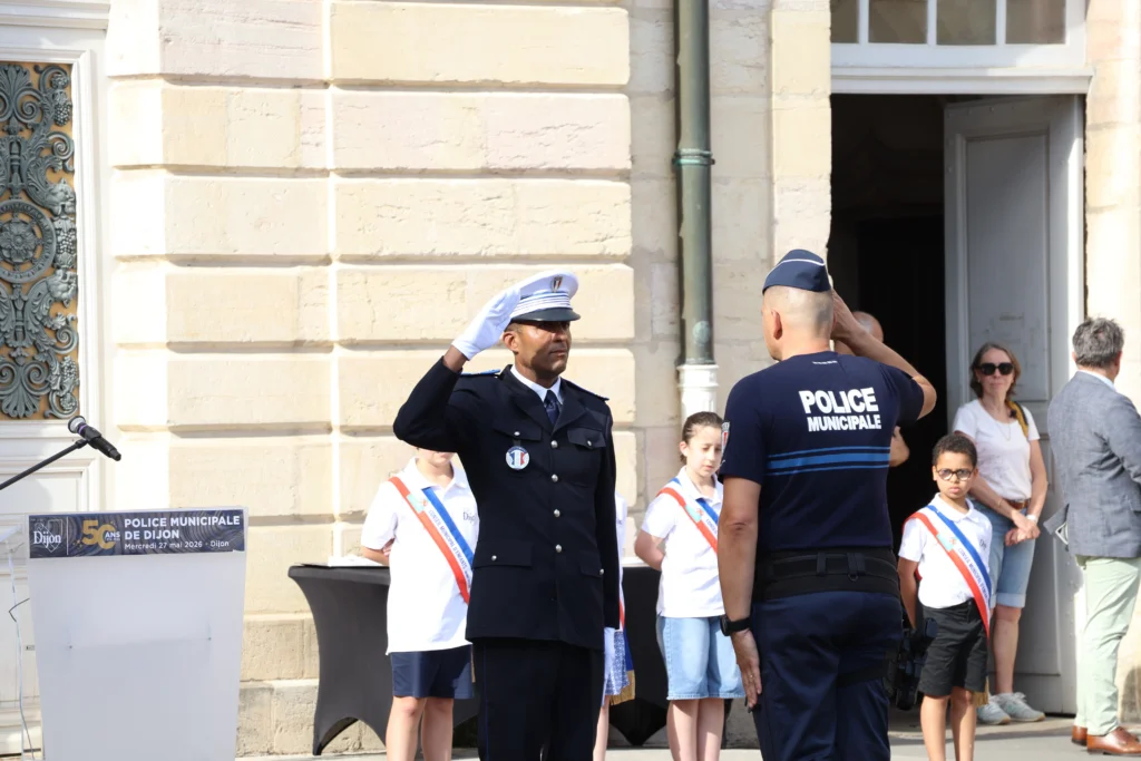 En images : Dijon célèbre un demi-siècle de Police municipale