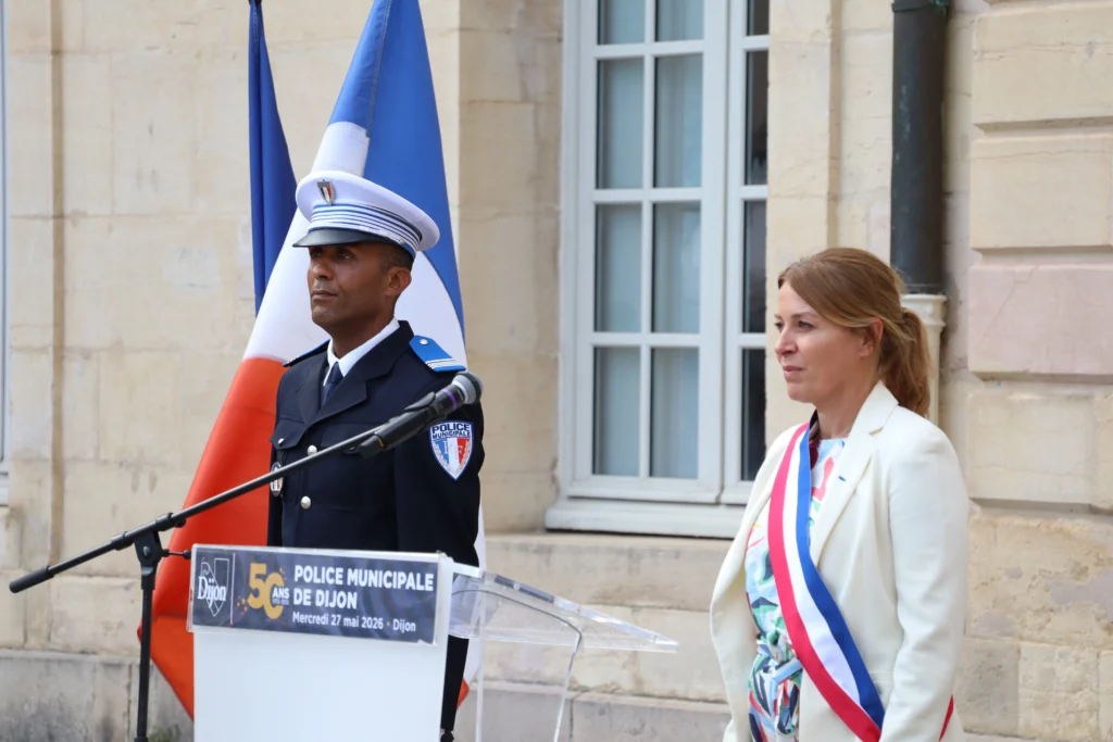 En images : Dijon célèbre un demi-siècle de Police municipale