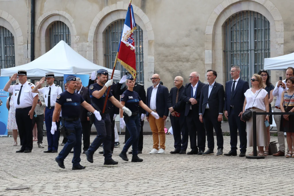 En images : Dijon célèbre un demi-siècle de Police municipale