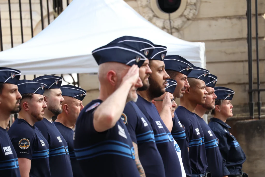 En images : Dijon célèbre un demi-siècle de Police municipale