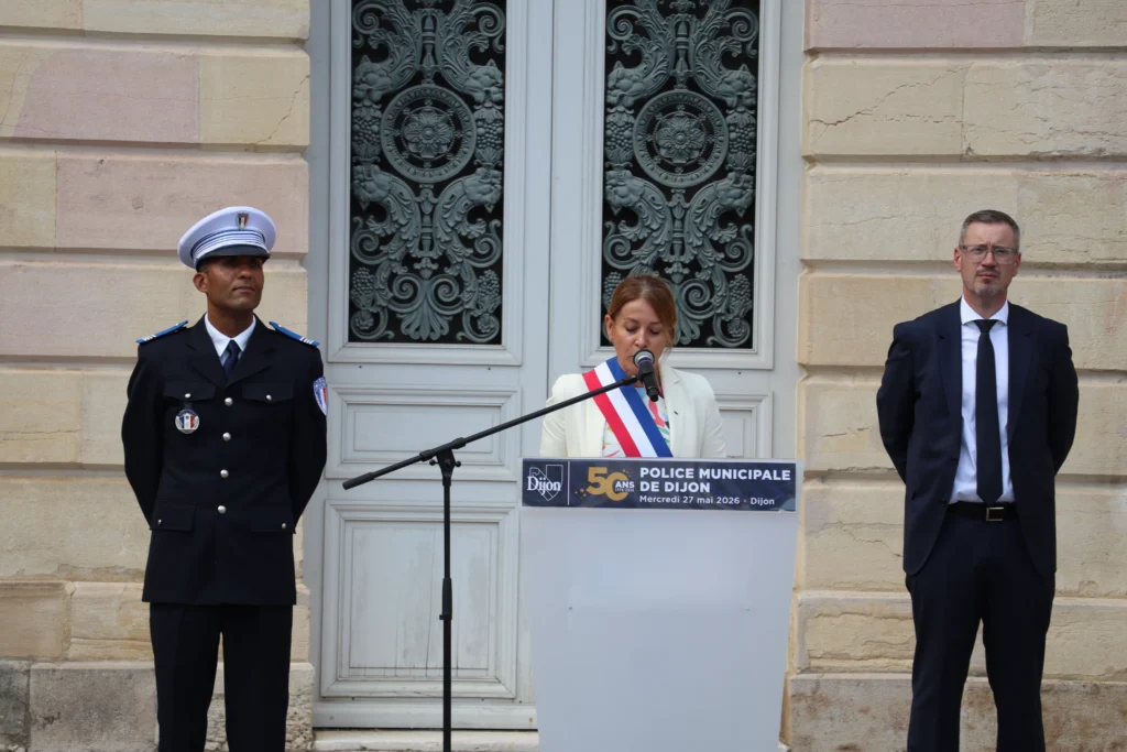 En images : Dijon célèbre un demi-siècle de Police municipale