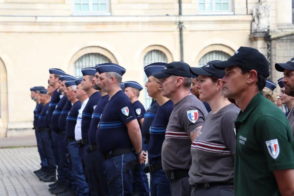En images : Dijon célèbre un demi-siècle de Police municipale