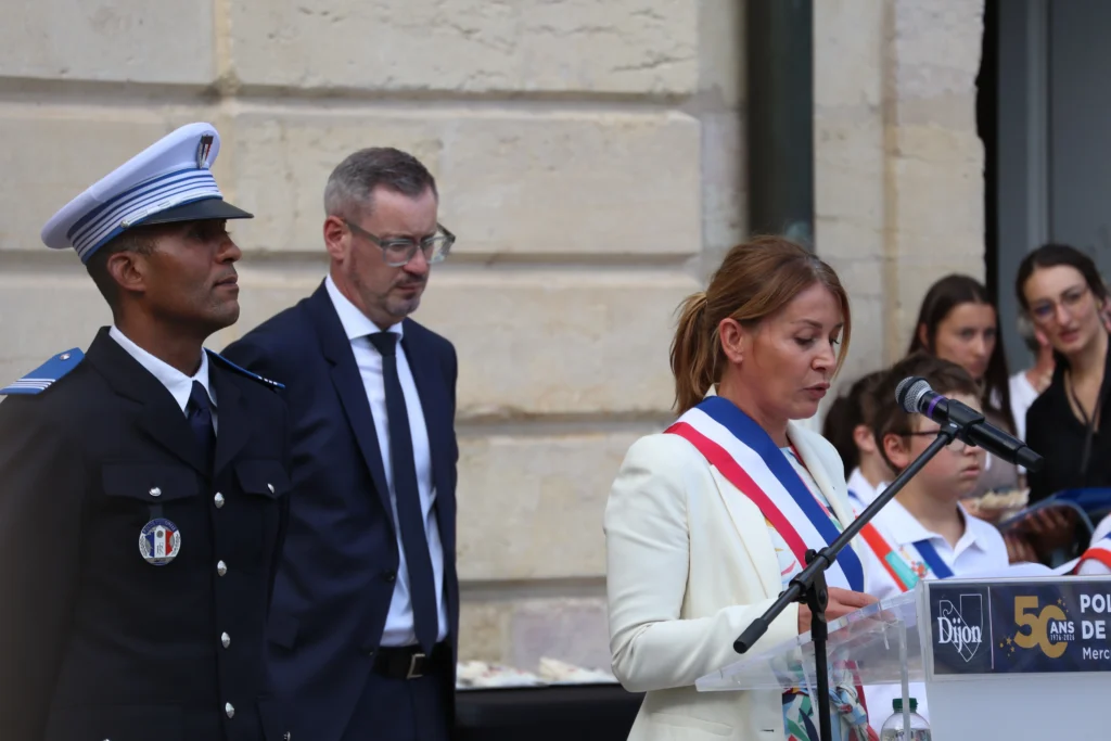 En images : Dijon célèbre un demi-siècle de Police municipale