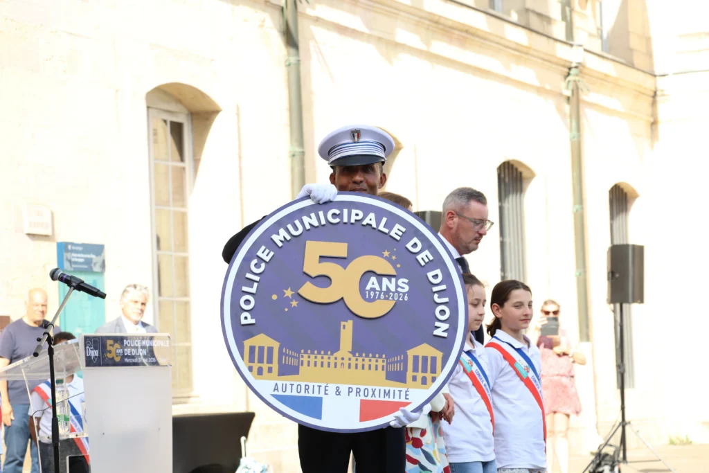 En images : Dijon célèbre un demi-siècle de Police municipale