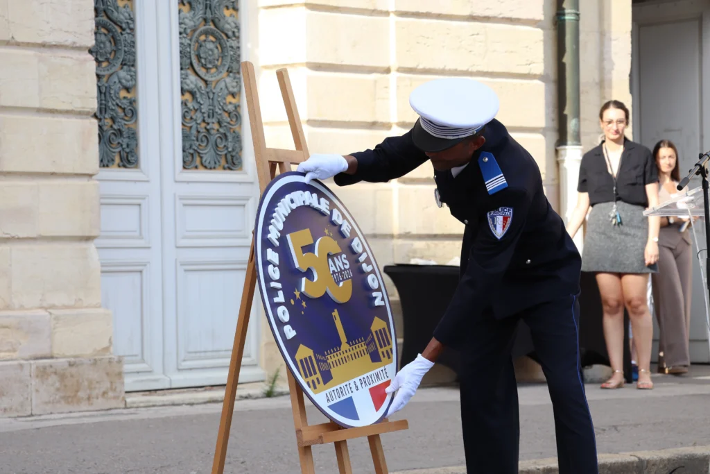 En images : Dijon célèbre un demi-siècle de Police municipale