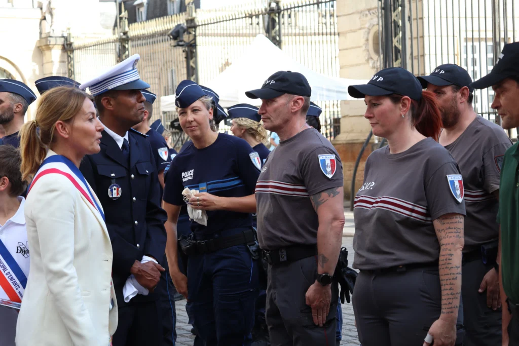 En images : Dijon célèbre un demi-siècle de Police municipale