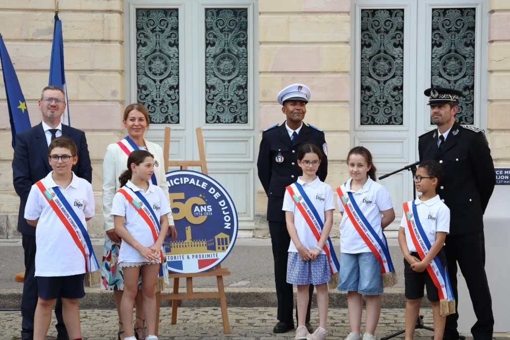 En images : Dijon célèbre un demi-siècle de Police municipale