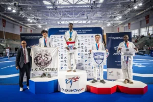 Taekwondo : Sian Gaël Kossa offre un titre historique au CSP Dijon et à la Bourgogne-Franche-Comté