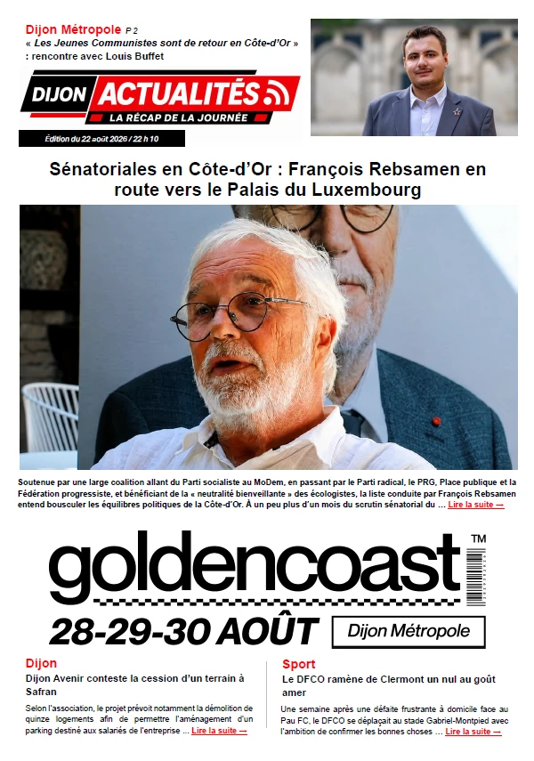 Edition du 22 août 2026