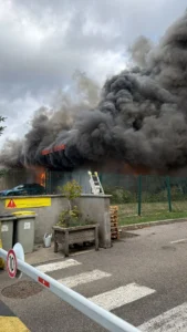 Saint-Apollinaire : un incendie maîtrisé dans les locaux d’ADR – Atelier Dijon Rénovation