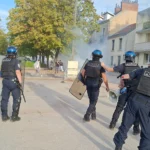 Dijon : tensions devant le lycée Le Castel lors de la mobilisation lycéenne
