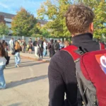 Blocage lycéen au Castel : présence politique, tensions et questions autour de LFI