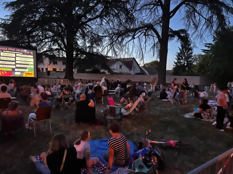 Perrigny-lès-Dijon : une première séance de cinéma en plein air couronnée de succès