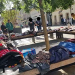 À Dijon, Les Amis de la Terre dénoncent une intervention policière lors d’une gratiferia contre la fast fashion