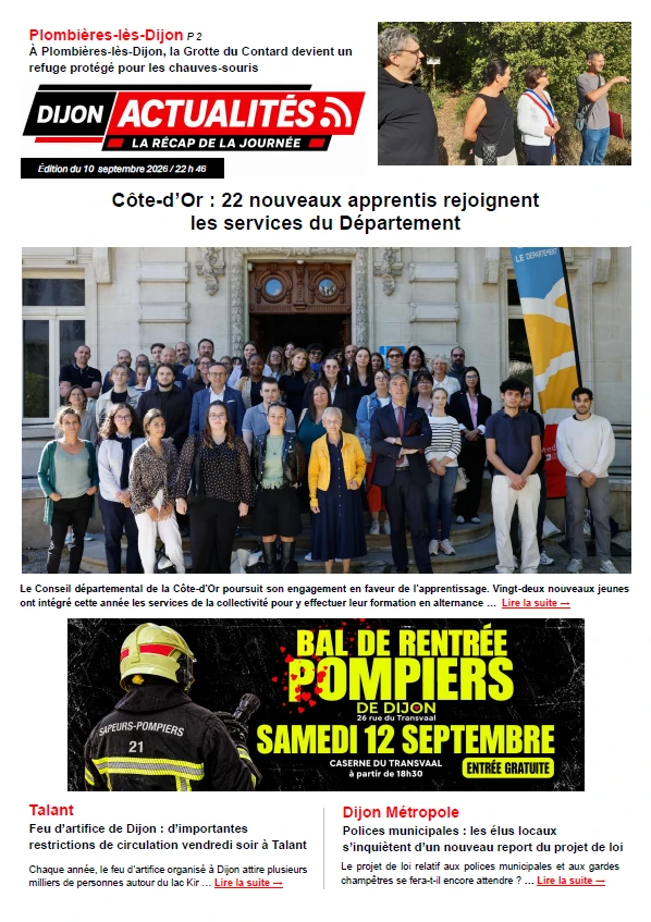 Edition du 10 septembre 2026