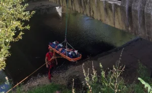 Dijon : une personne blessée secourue le long de l’Ouche, neuf pompiers mobilisés