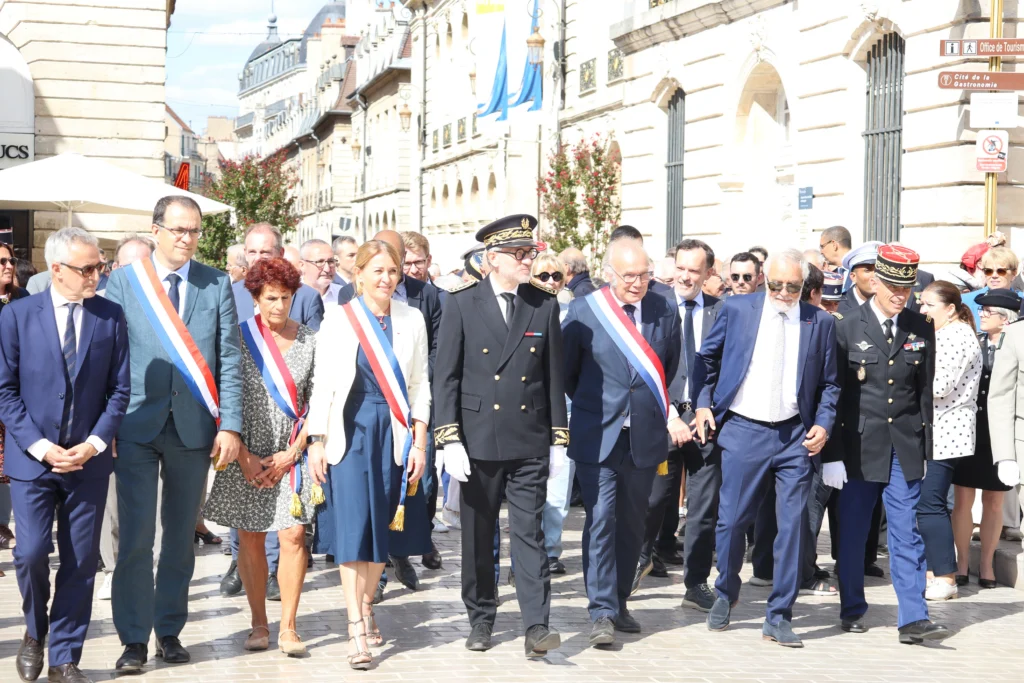 En images : Dijon se souvient, 82 ans après sa Libération
