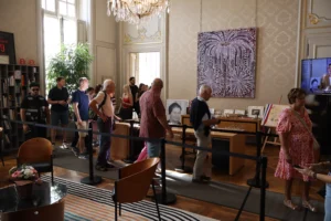 En images : une foule nombreuse à la mairie de Dijon pour les Journées du patrimoine