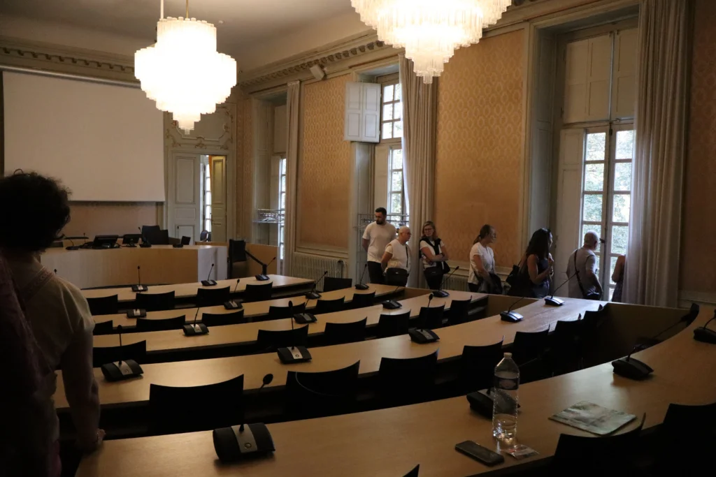 En images : une foule nombreuse à la mairie de Dijon pour les Journées du patrimoine
