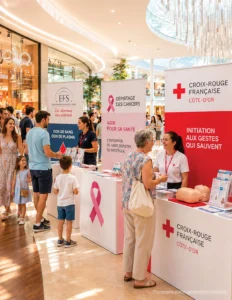 À la Toison d’Or, une journée pour apprendre les gestes qui sauvent et soutenir les associations locales