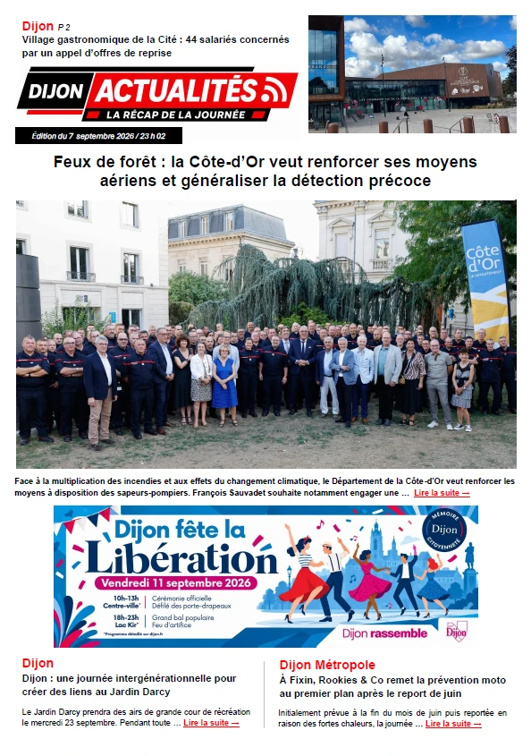 Edition du 8 septembre 2026