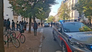 En vidéo : blocage, incendies et affrontements devant le lycée Carnot à Dijon