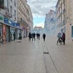 Dijon – Retour en images sur les affrontements entre certains manifestants et les forces de l’ordre