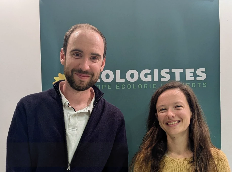 Dijon : Manon Léger et Bastien Ponnelle prennent la tête des Écologistes dans la métropole et le nord de la Côte-d’Or