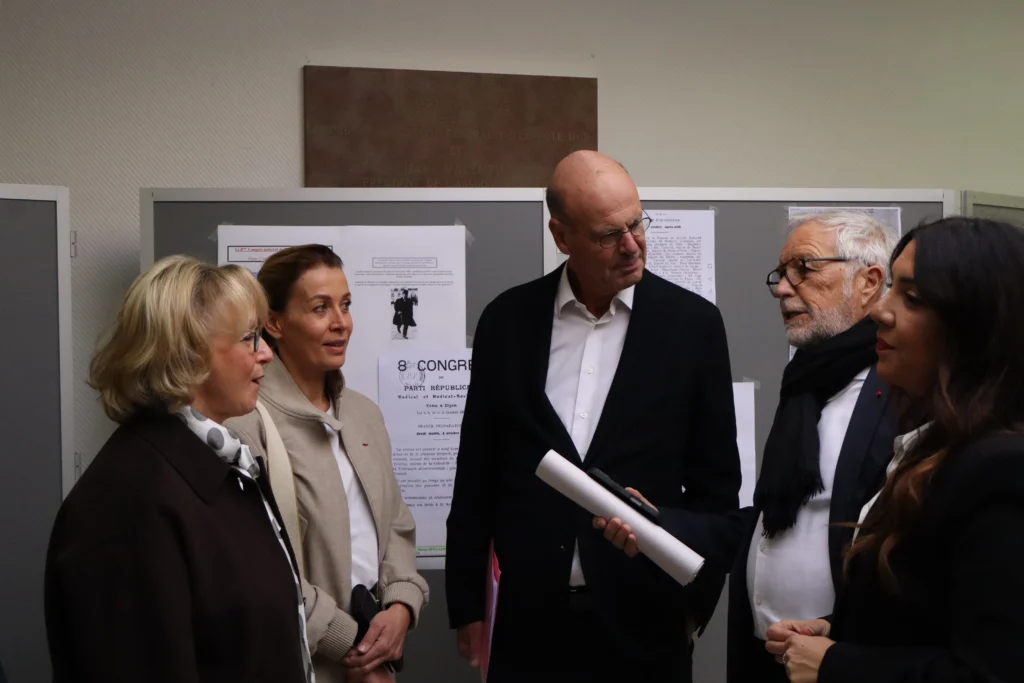 En images : le Parti radical réunit plusieurs grandes figures politiques à Dijon pour son 126e congrès
