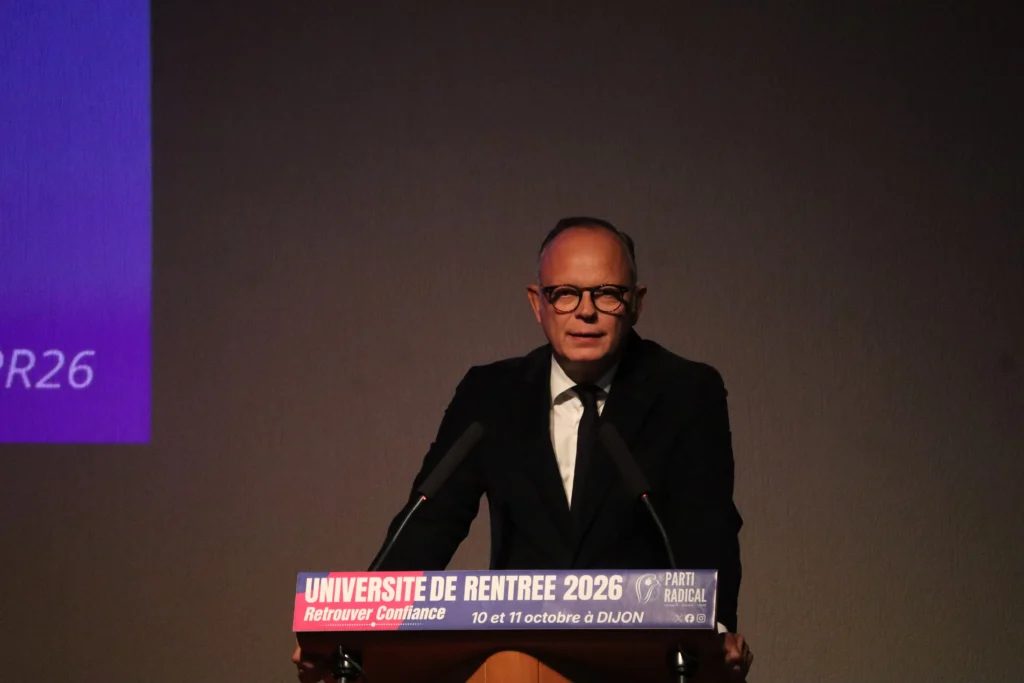 En images : le Parti radical réunit plusieurs grandes figures politiques à Dijon pour son 126e congrès