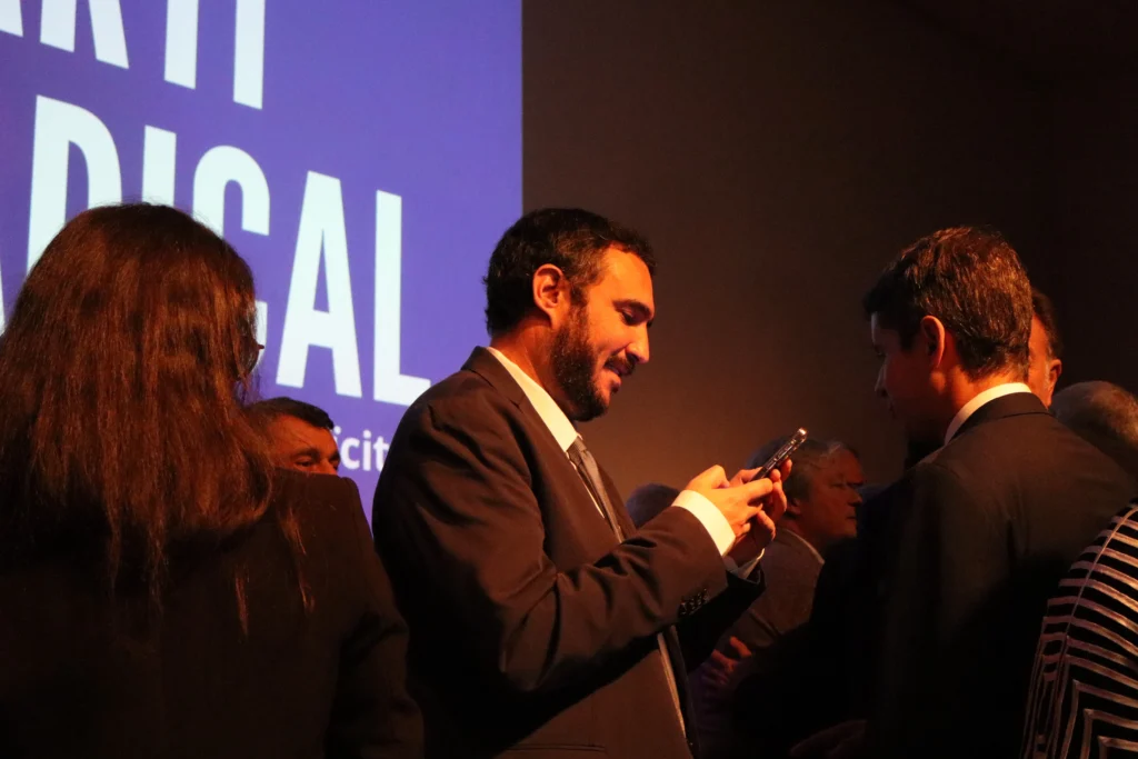 En images : le Parti radical réunit plusieurs grandes figures politiques à Dijon pour son 126e congrès